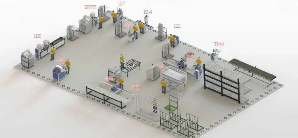 PVC 80–100 окон