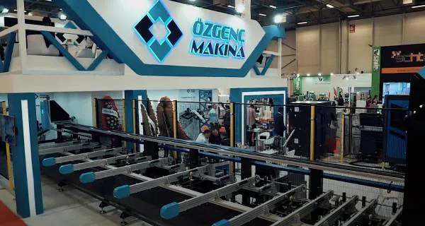 Ozgenc Makina exhibition stand