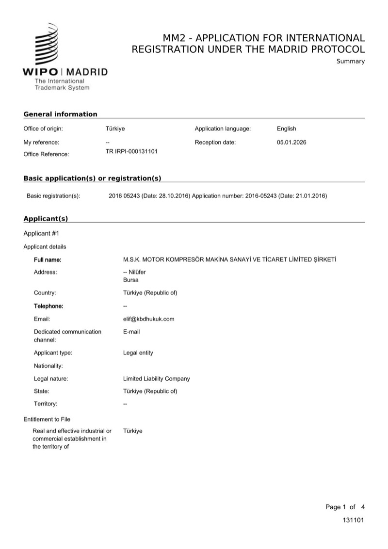 International Trademark Registration