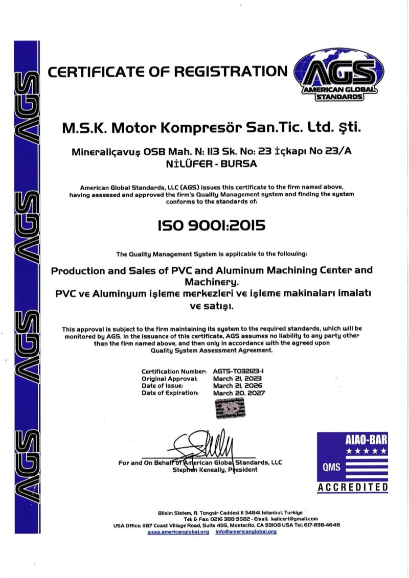 ISO 9001:2015